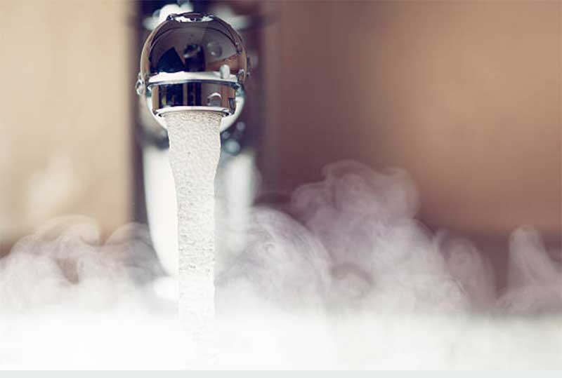 Heatcool Hot Water Background Image