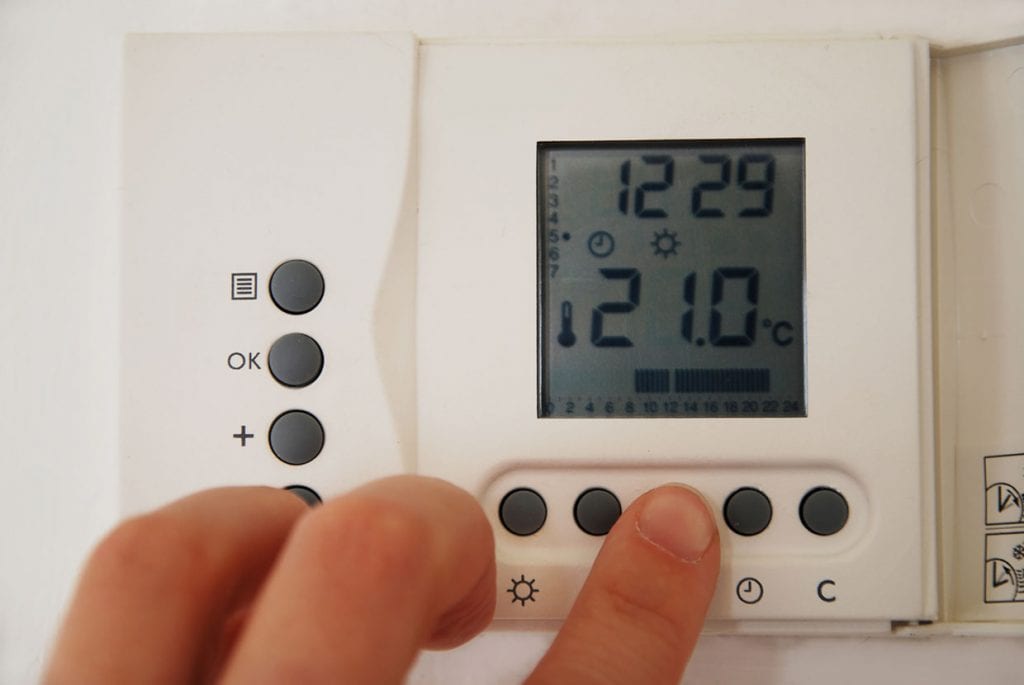 Heating Room Thermostat Controller